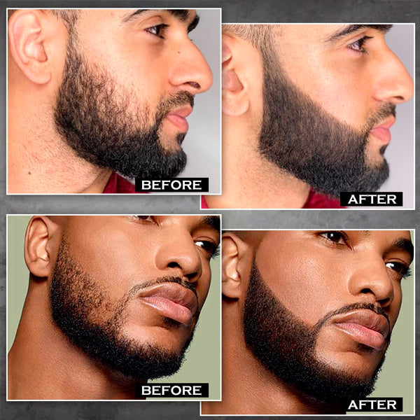 KIT DE RELLENO PARA BARBA Y CEJAS (LÁPIZ + CEPILLO) 😱😎